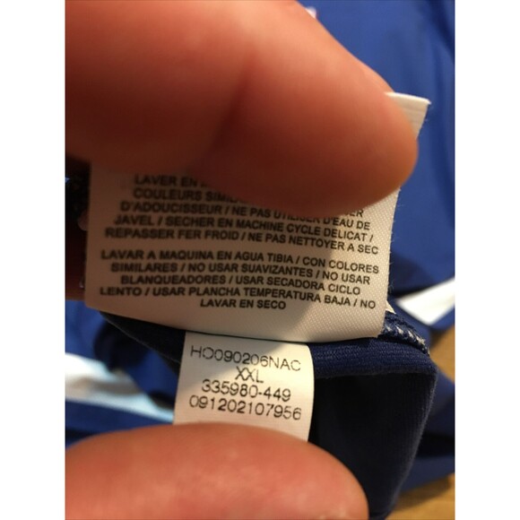 VTG Nike Dayton Flyers Shirt Sz 2XL XXL 1/4 Zip Nylon Polo Pullover NCAA Fit Dry - Picture 8 of 12